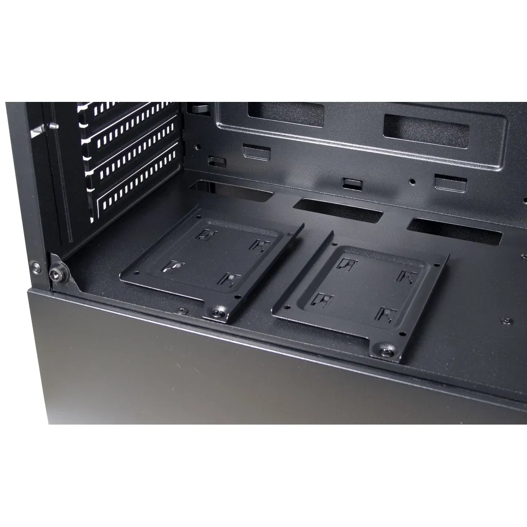 Inter-Tech C-303 Mirror Midi-ATX - case, black