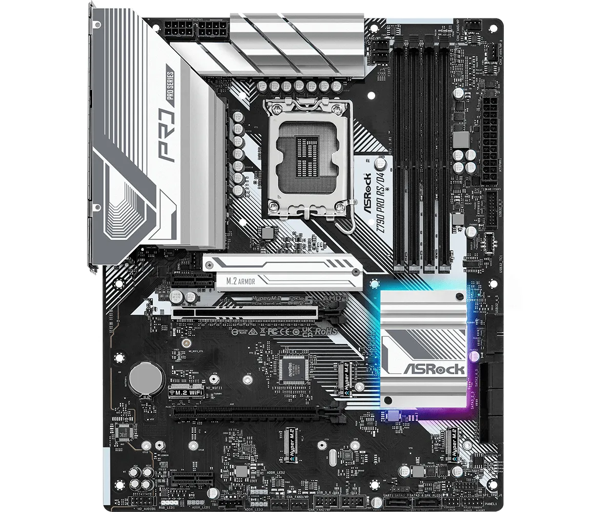 ASRock Z790 Pro RS DDR4 ATX - moderkort