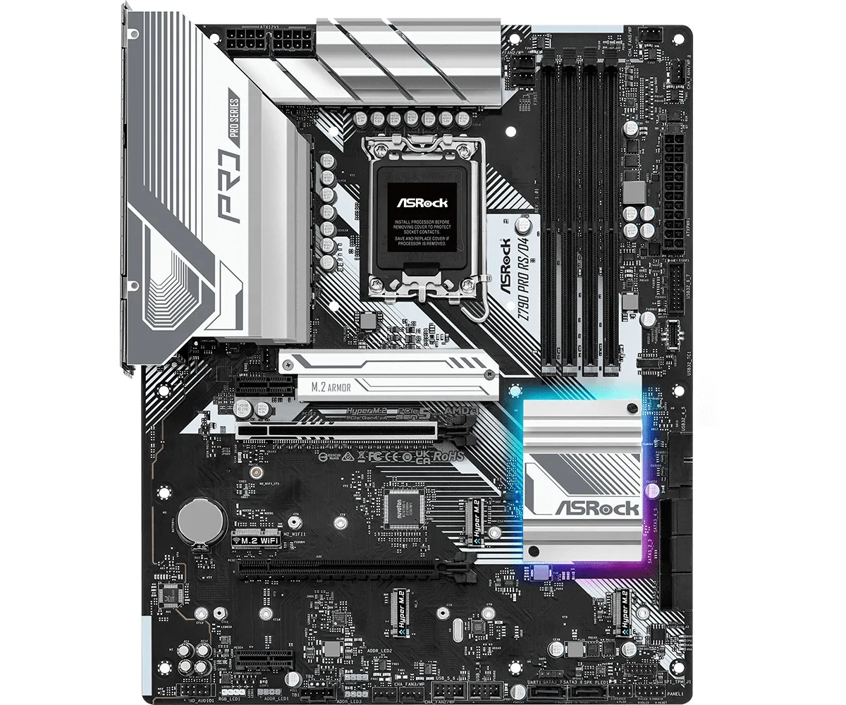 ASRock Z790 Pro RS DDR4 ATX - moderkort