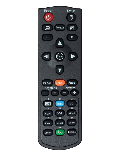 Optoma X402 - DLP-projektori - 3D - 4200 ANSI lumenia - XGA (1024 x 768) - 4:3