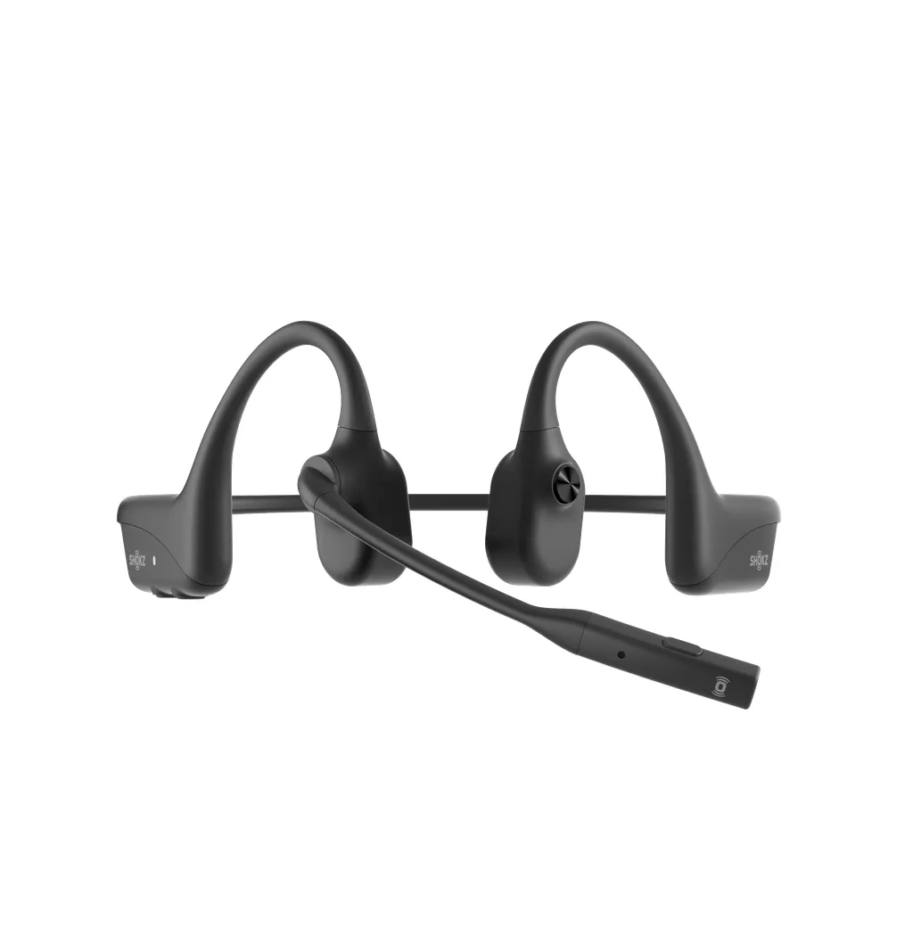 Shokz OpenComm2 2025 Upgrade -langaton luujohdekuulokemikrofoni, musta