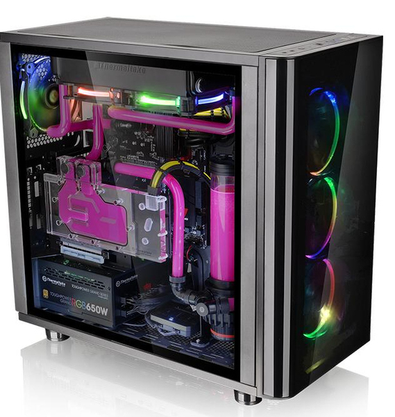 Thermaltake View 31 TG RGB Midi Tower Tool-free