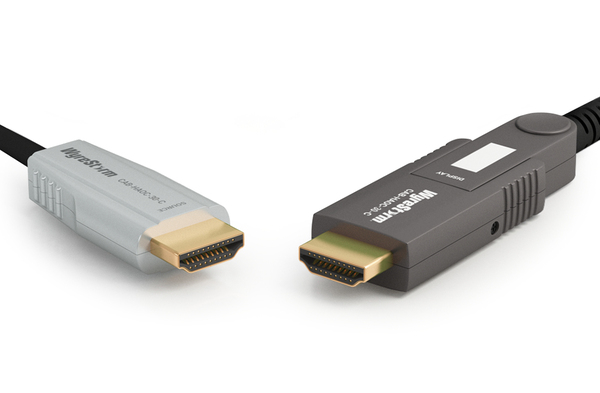 Wyrestorm  HDMI &ndash; micro-HDMI 2.0 - kabel, 30 m, Svart, Guld, Vit