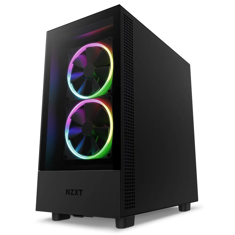 NZXT H5 Elite - miditornikotelo, Musta, Läpinäkyvä