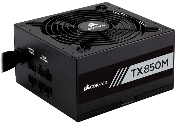 Corsair TX-M Series TX850M 850W - Power supply, 80 Plus Gold