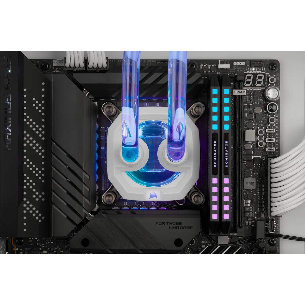 Corsair iCUE Hydro X White XH305i RGB PRO Custom Kit