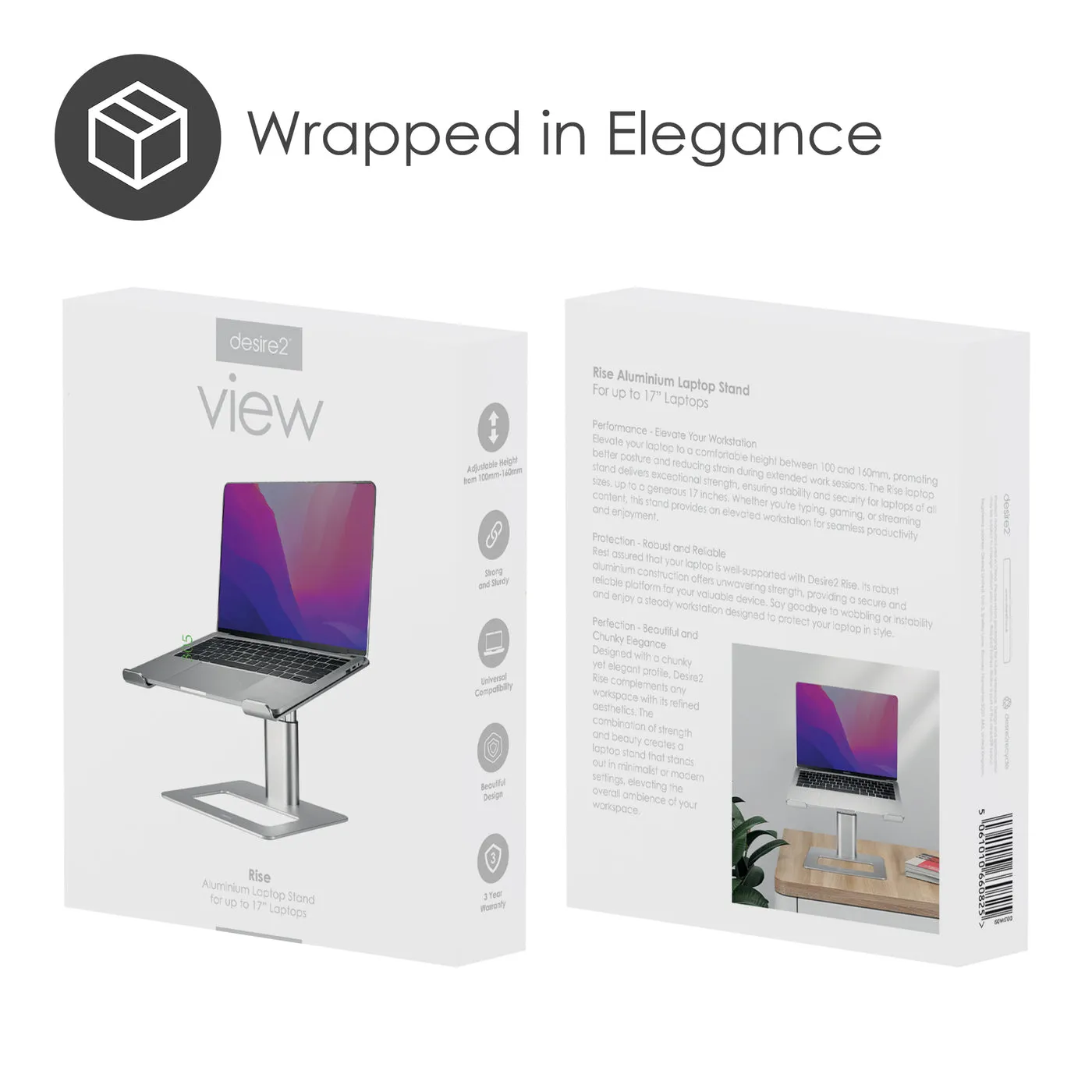 Desire2 Vertical Adjustable - laptop stand