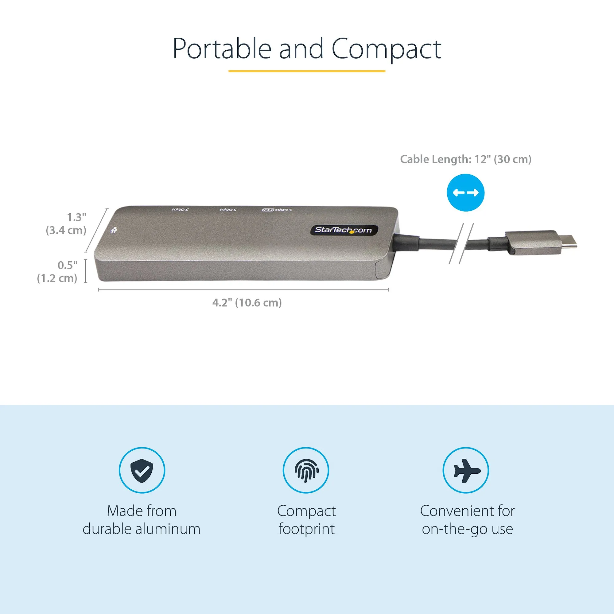 Startech USB-C - 4K 60Hz HDMI/PD - adapter
