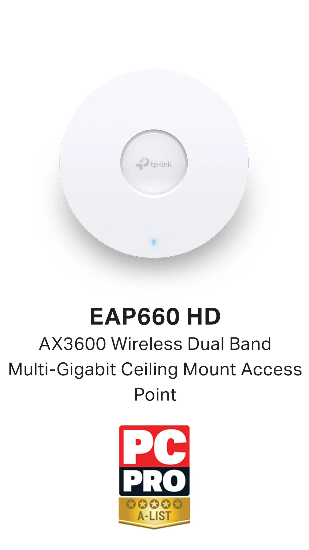 TP-Link Omada EAP660 HD Ceiling, AX3600, Wi-Fi 6 - access point