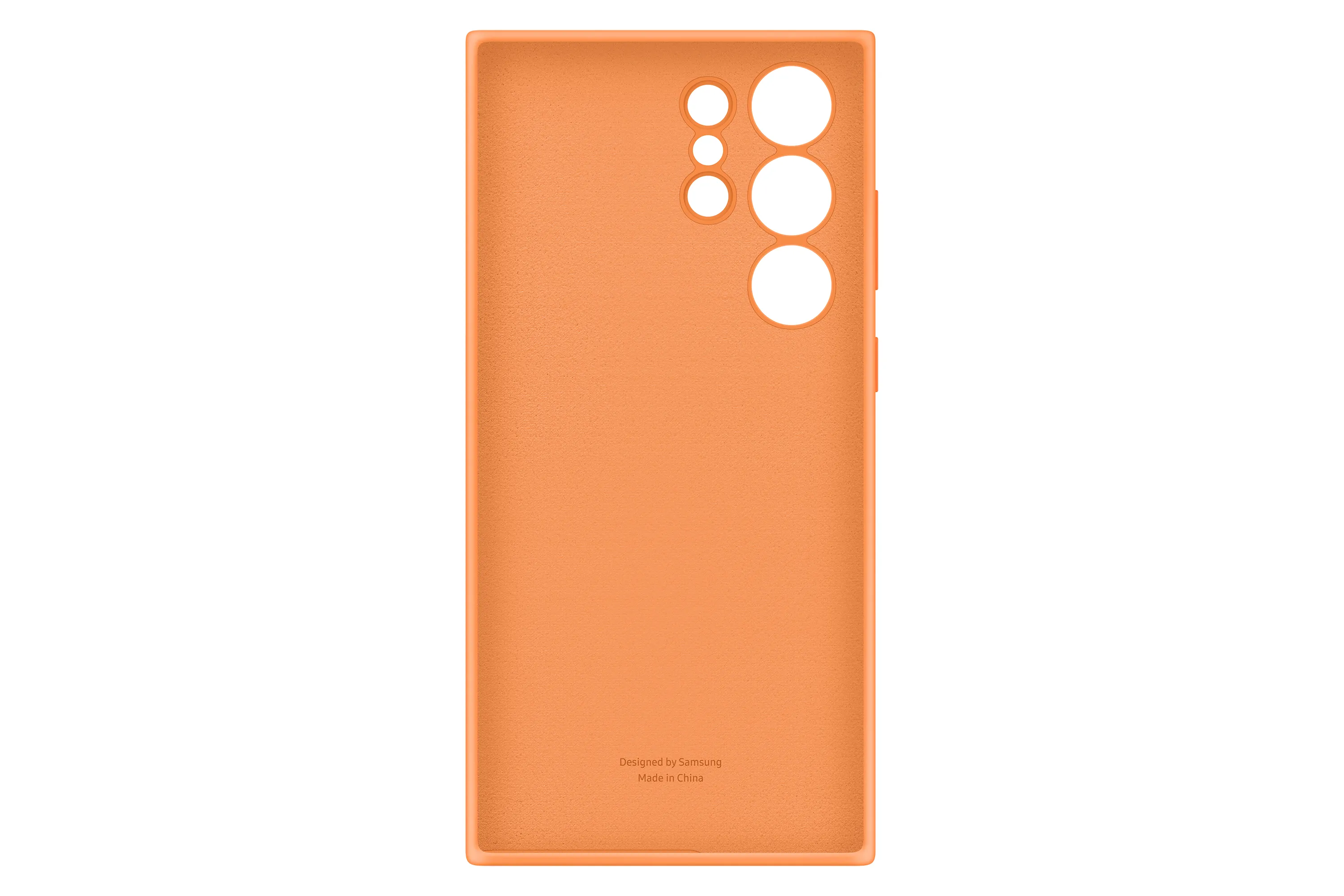 Samsung Galaxy S23 Ultra Silicone Case, Orange