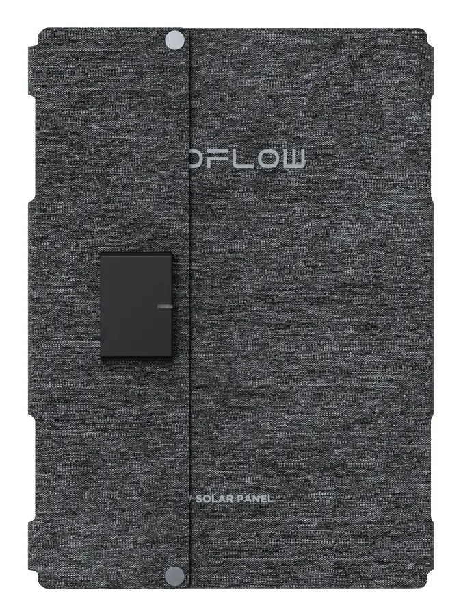EcoFlow 45W Portable Solar Panel, Black, USB-C, IP68