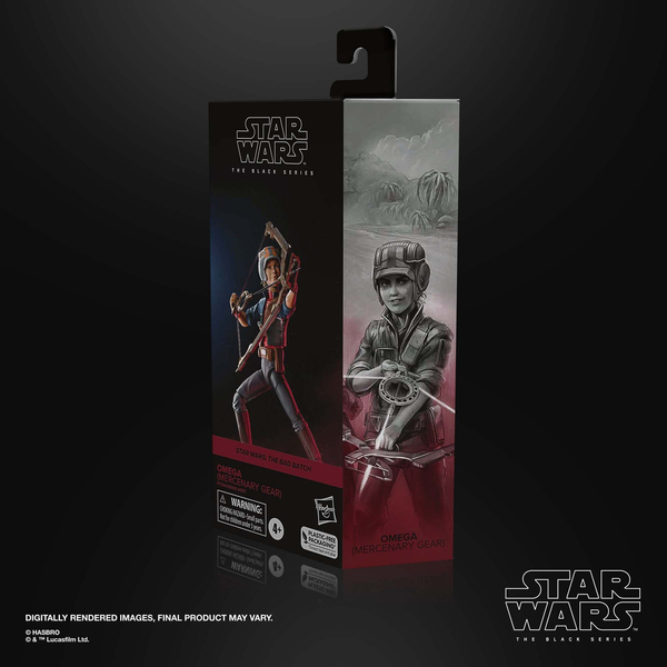 Star Wars The Black Series 6 Inch Figure Omega (Mercenary Gear)