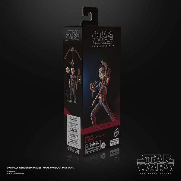 Star Wars The Black Series 6 Inch Figure Omega (Mercenary Gear)