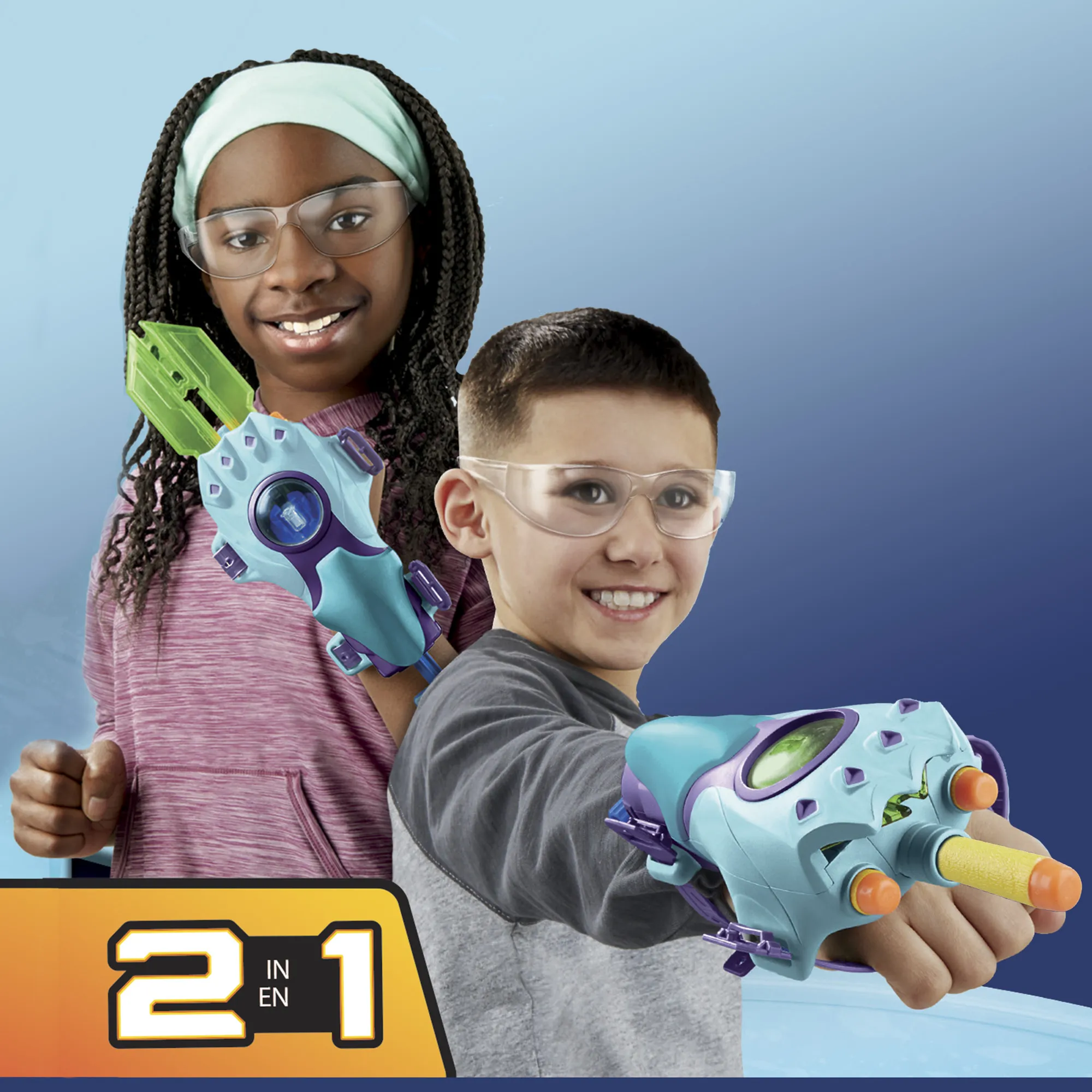 Hasbro Transformers: EarthSpark Cyber-Sleeve Battle Blaster, Nerf Gun