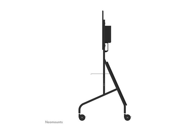 NEOMOUNTS Move Go XL Mobile Floor Stand fast install height adjustable black