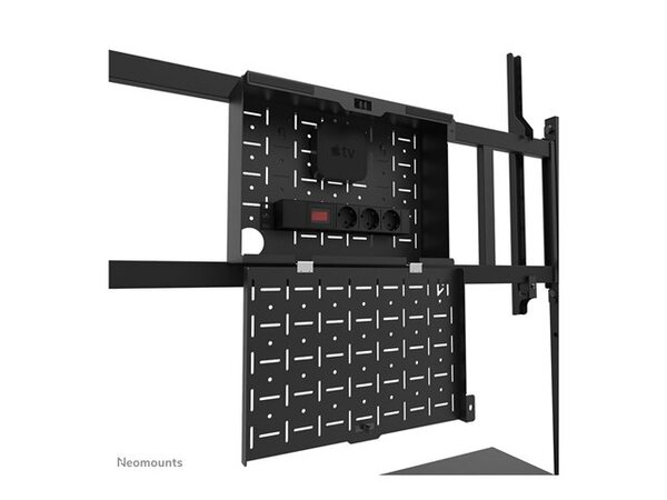 NEOMOUNTS Move Go XL Mobile Floor Stand fast install height adjustable black