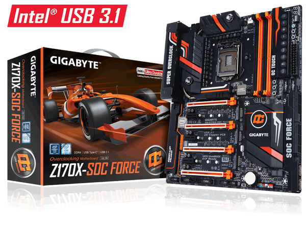 Gigabyte Z170X-Gaming Force Sock, ATX motherboard