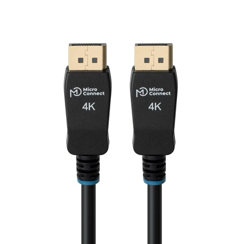 MicroConnect DisplayPort 1.2 -kaapeli, jossa 4K, 1 m, musta