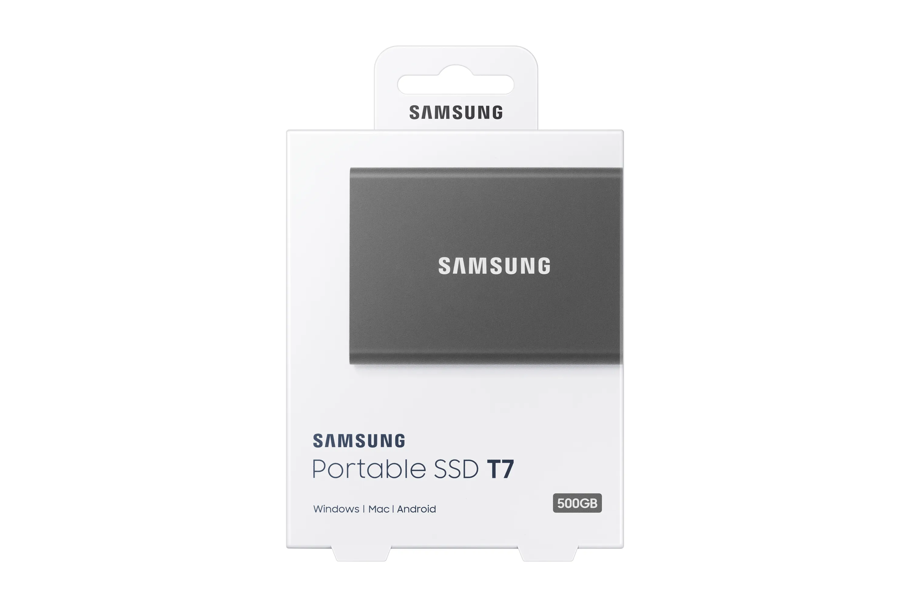 (Bargains) Samsung T7 500GB - External SSD, Grey
