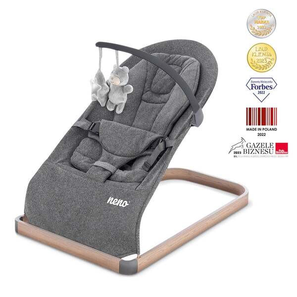NENO Chiaro Baby Bouncer - Graphite