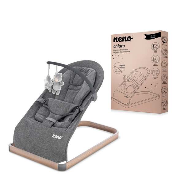NENO Chiaro Baby Bouncer - Graphite