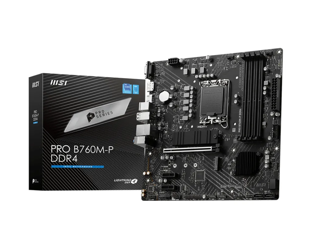 MSI PRO B760M-P DDR4 mATX - motherboard