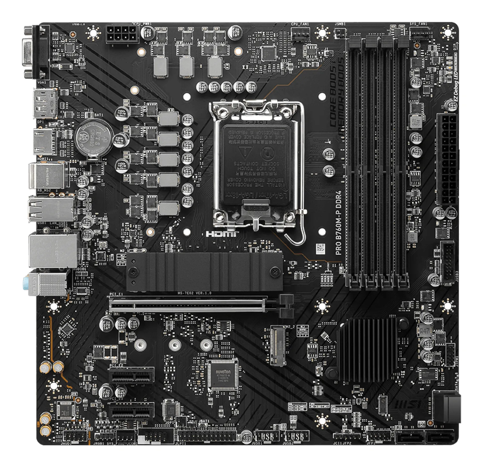 MSI PRO B760M-P DDR4 mATX - motherboard