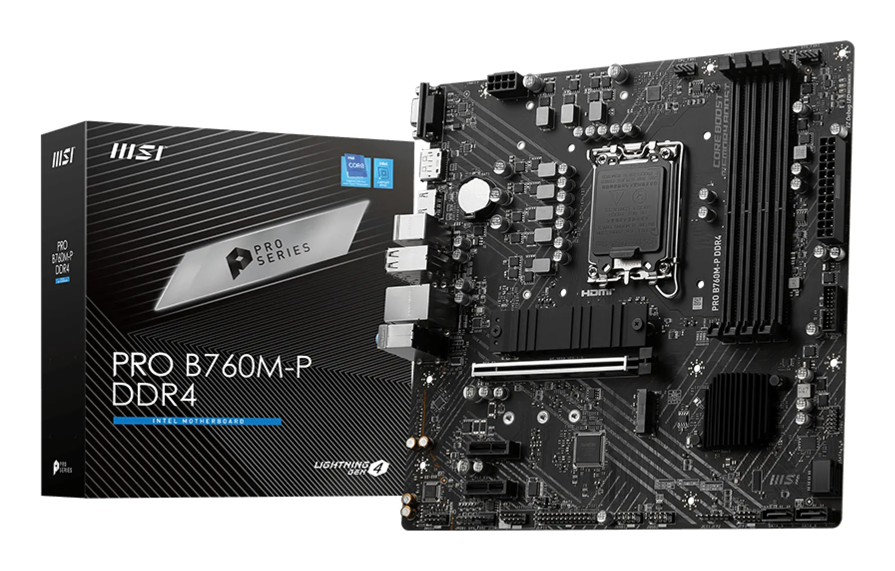MSI PRO B760M-P DDR4 mATX - motherboard