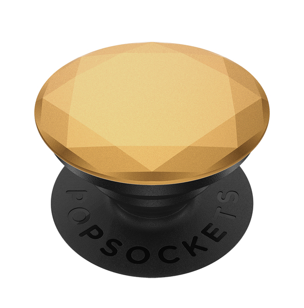 POPSOCKETS Metallic Diamond Medallion Gold Avtagbart Grip med Ställfunktion Premium POPSOCKETS Metallic Diamond Medallion Gold Avtagbart Grip med Ställfunktion Premium