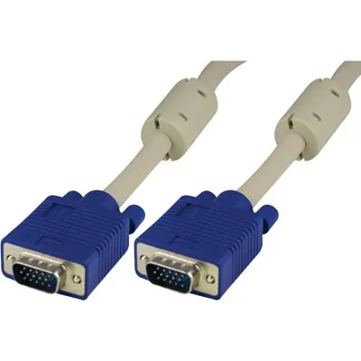 Deltaco VGA – VGA - cable, 2 m, Blue/Grey