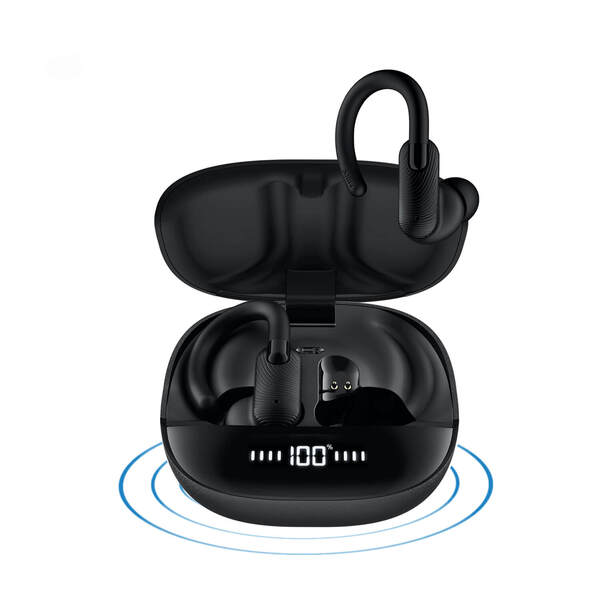 MIXX StreamBuds Sports Charge 2 Wireless Earbuds, Black