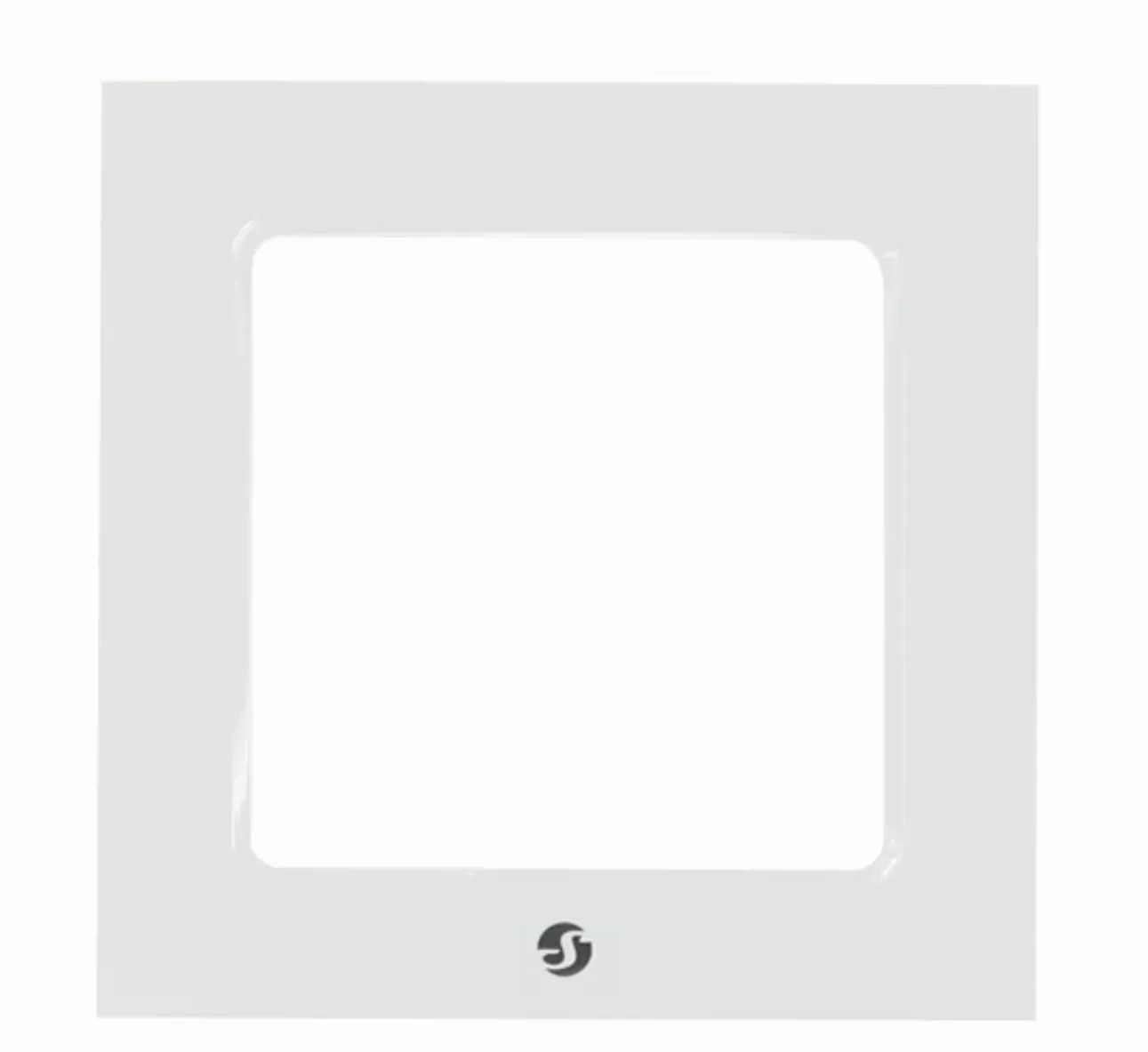 Shelly Wall Frame 1, white