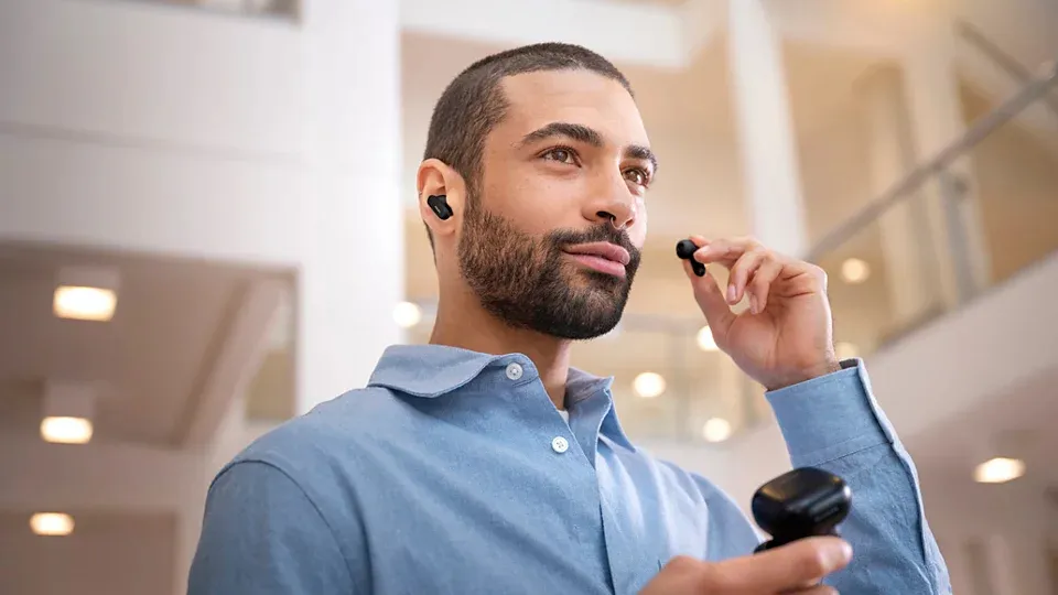 Philips 3000 Series TAT3000BK/00 Wireless Earbuds, Black