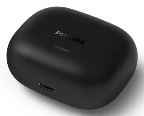 Philips 3000 Series TAT3000BK/00 Wireless Earbuds, Black