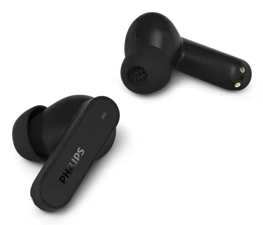 Philips 3000 Series TAT3000BK/00 Wireless Earbuds, Black