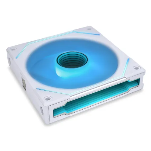 Lian li UNI FAN SL INF PWM, infinity RGB, 140mm - chassi fläkt, vit