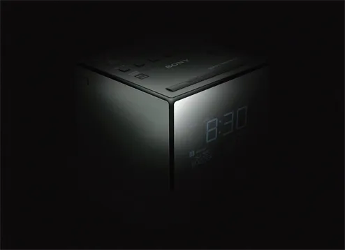 SONY XDRC1DBP DAB clock radion