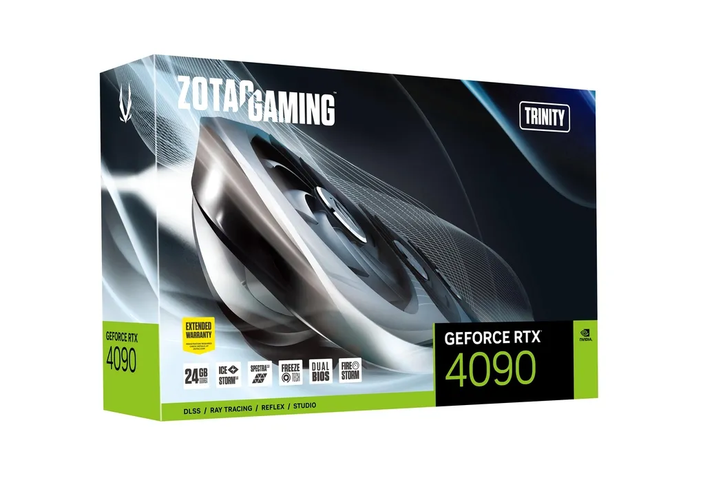 ZOTAC GeForce RTX 4090 Trinity 24GB -n&auml;yt&ouml;nohjain