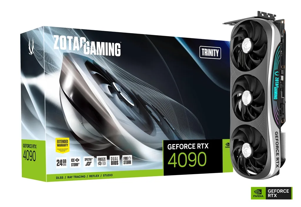 ZOTAC GeForce RTX 4090 Trinity 24GB -n&auml;yt&ouml;nohjain