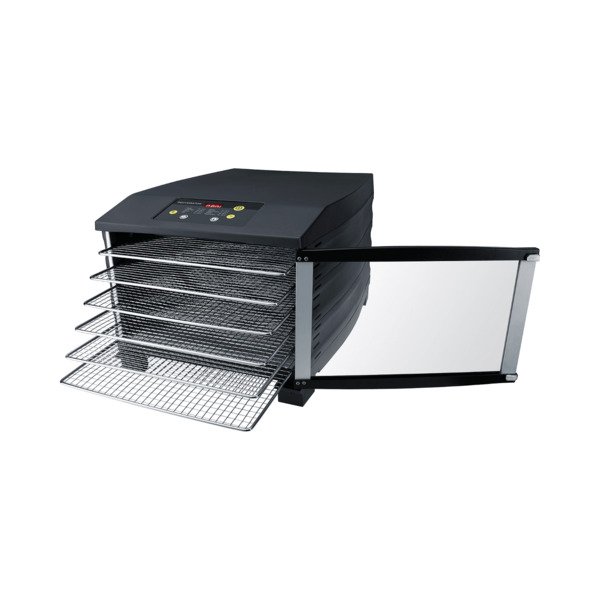 Steba ED 6 elektroninen kasvikuivuri, 800 W, 6 tasoa, harmaa/musta