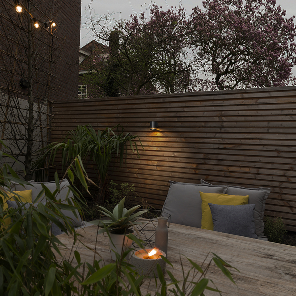 Smartwares 10.030.77 LED solar wall light