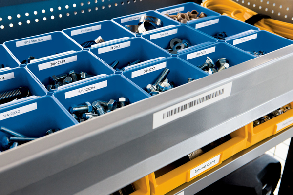 DYMO XTL 300 M&auml;rkmaskin f&ouml;r industriella milj&ouml;er, gul/svart