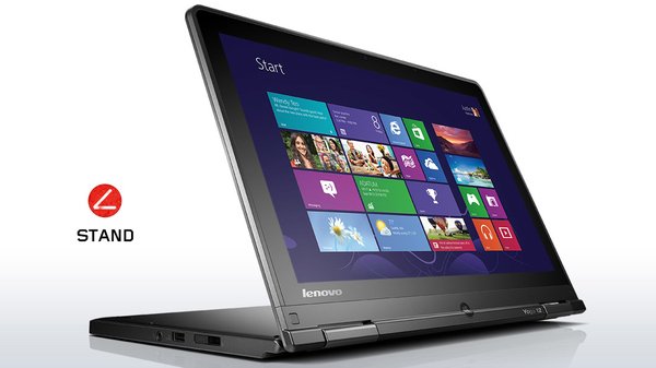 Lenovo 12.5" Yoga 12 Touch, 256GB, Win 8.1 Pro - Notebook, Black