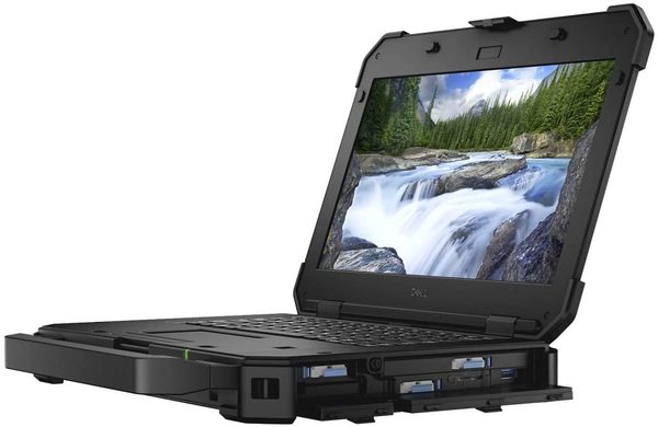 Dell 14&quot; Latitude 5424 Rugged, 16 Gt RAM, 512 Gt SSD, Win 10 Pro -kannettava, Musta