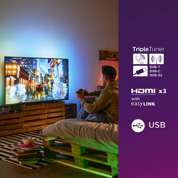 PHILIPS 70" 4K HDR, SAPHI SMART, P5, 1500 PPI, DOLBY, AL3