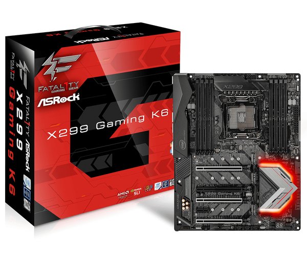 ASRock X299 Gaming K6 LGA 2066 ATX - motherboard