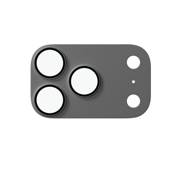 Epico Aluminium AntiReflective Lens  &amp;  Island Protector | iPhone 18 Pro | with Easy Application | Black | Impact and Scratch Resistance