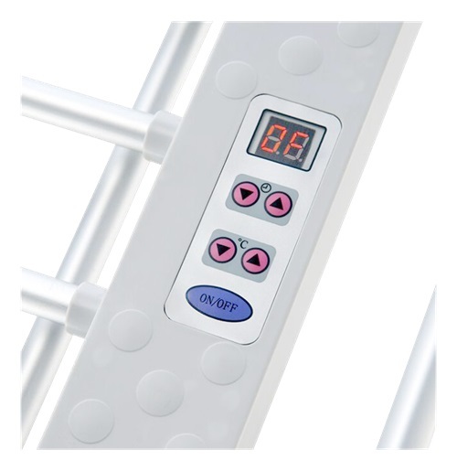 NORDIC HOME CULTURE, elektrisk torkst&auml;llning, Timer, IP22, silver