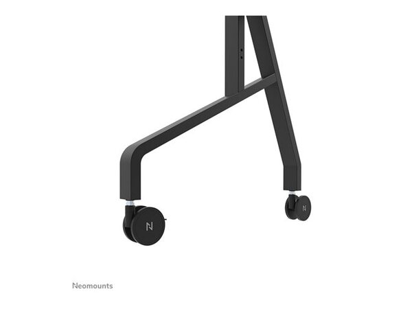 NEOMOUNTS Move Go XL Mobile Floor Stand fast install height adjustable black
