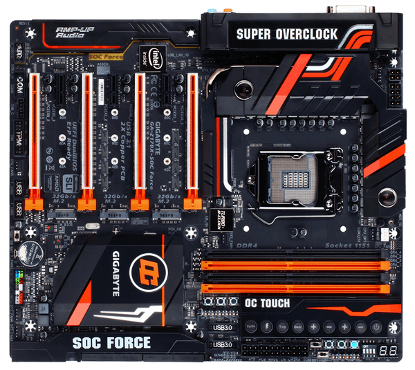 Gigabyte Z170X-Gaming Force Sock, ATX motherboard